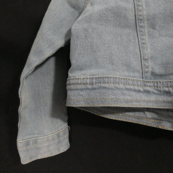 LIMITED TOO | 3T | Light Blue Snap Button Denim Jacket | *2 buttons don't close - Picture 13 of 16